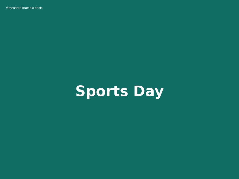 Sports Day